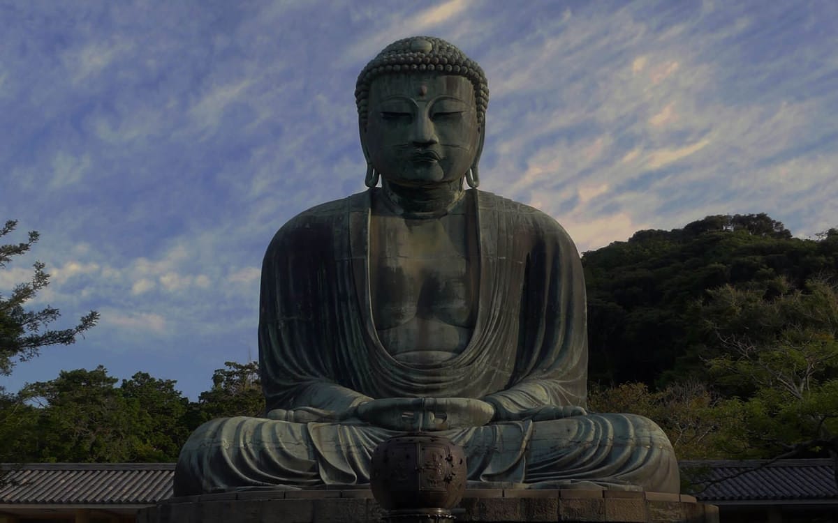 高德院鎌倉大佛露天青銅坐像