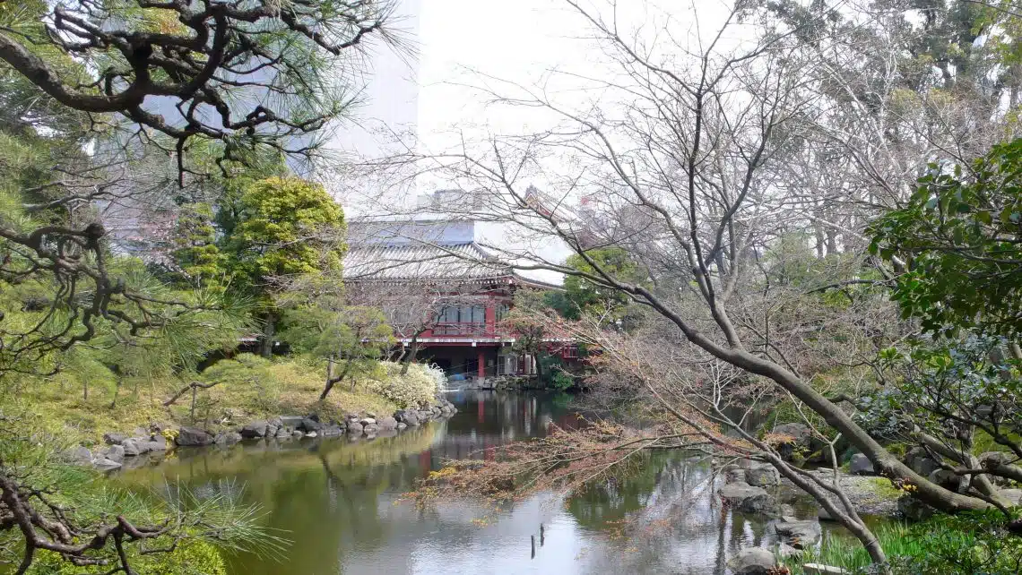 傳法院庭園：隱秘的日式庭園