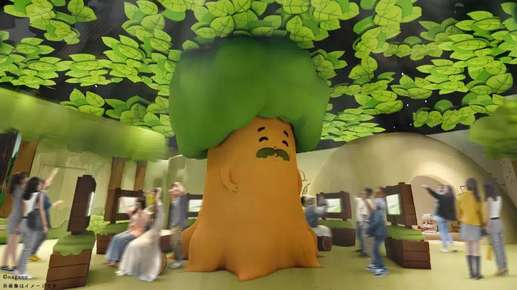 展區二:哥布林牢籠區與夢幻巨木區
