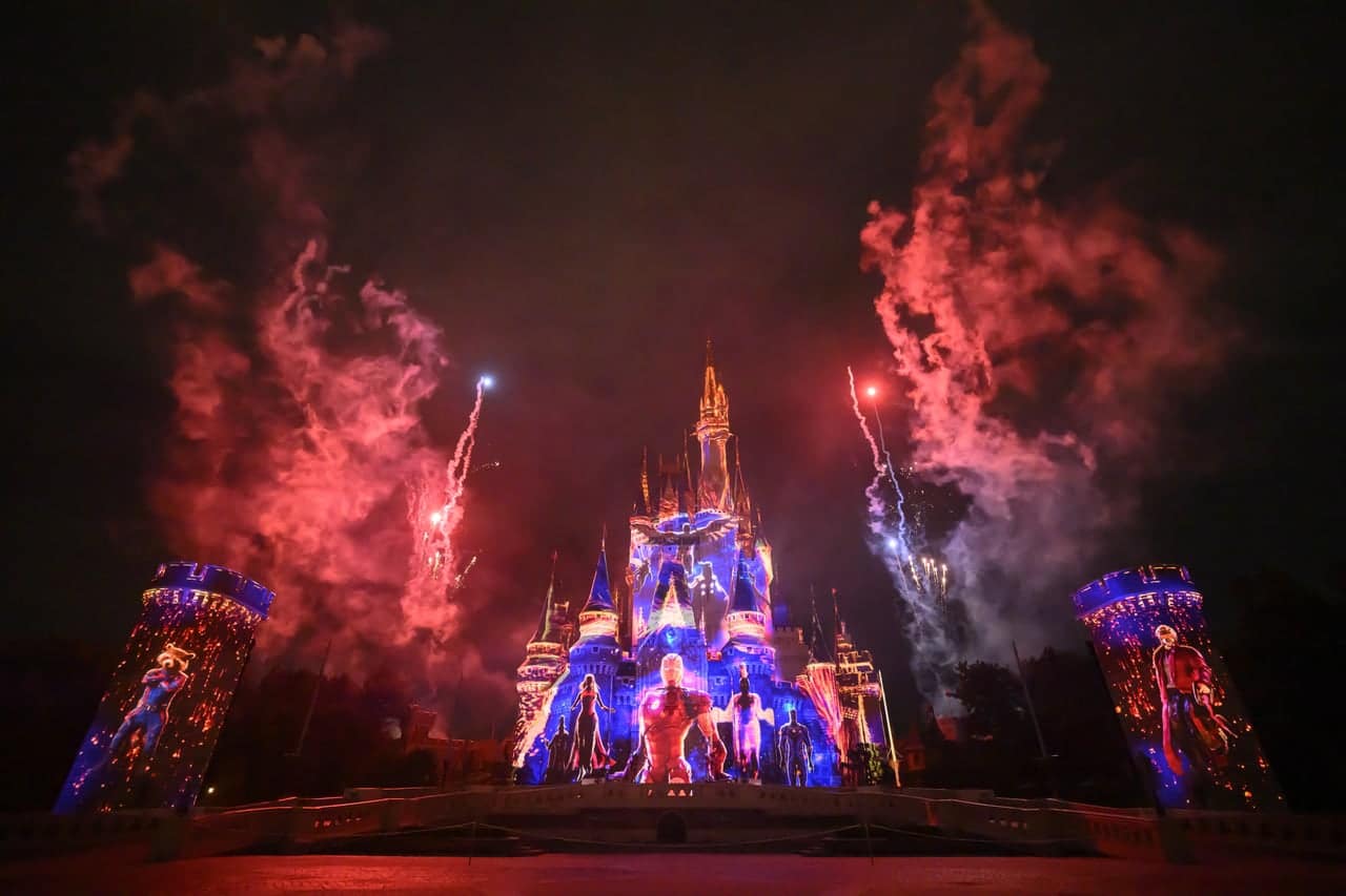 Cinderella Castle at Tokyo Disneyland has a new nighttime show