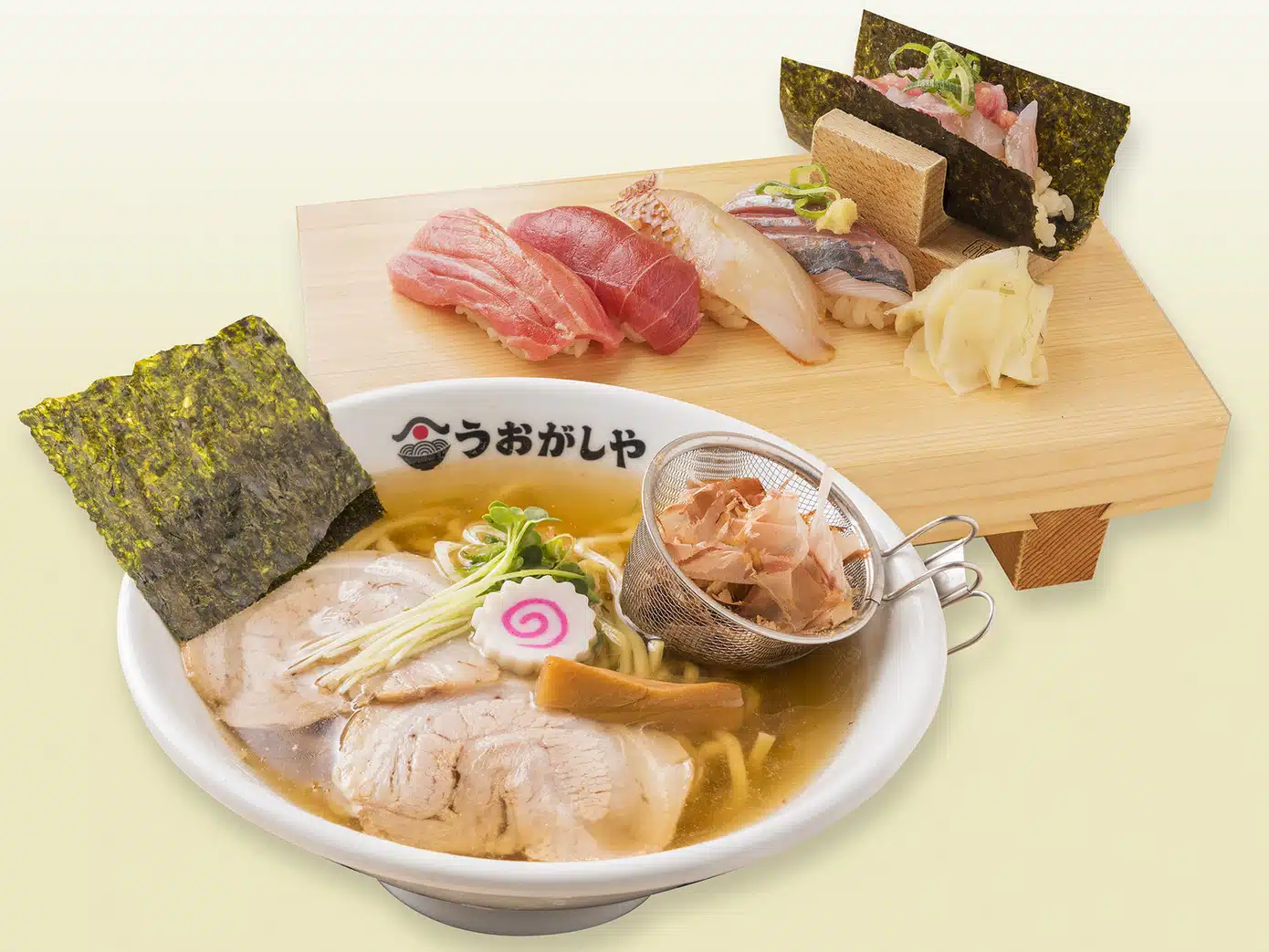 特色壽司與拉麵