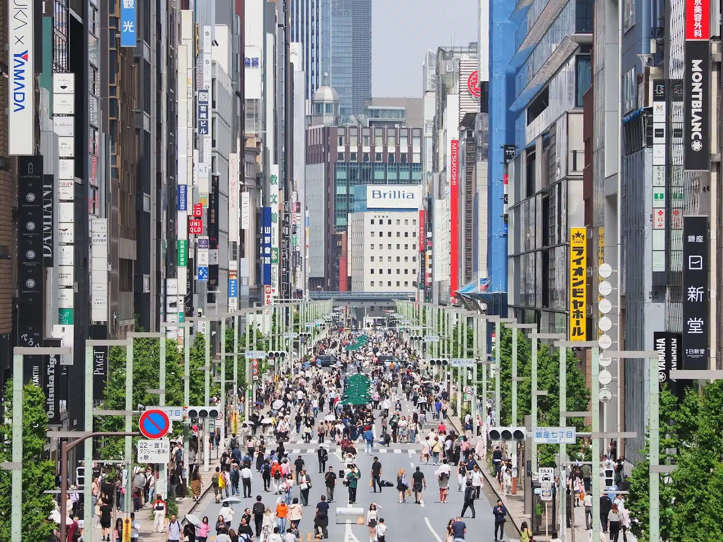 Ginza Pedestrian Paradise