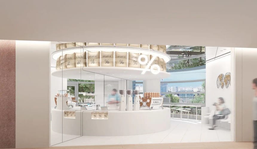 精品咖啡體驗:% Arabica 麻布台店