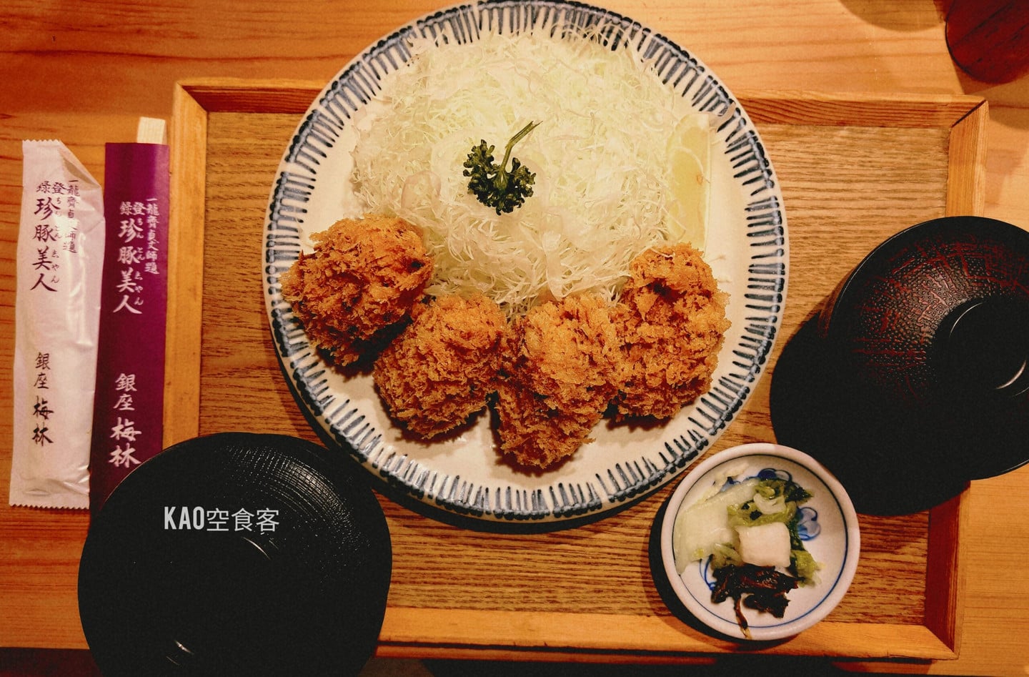 百年豬排名店:銀座 梅林