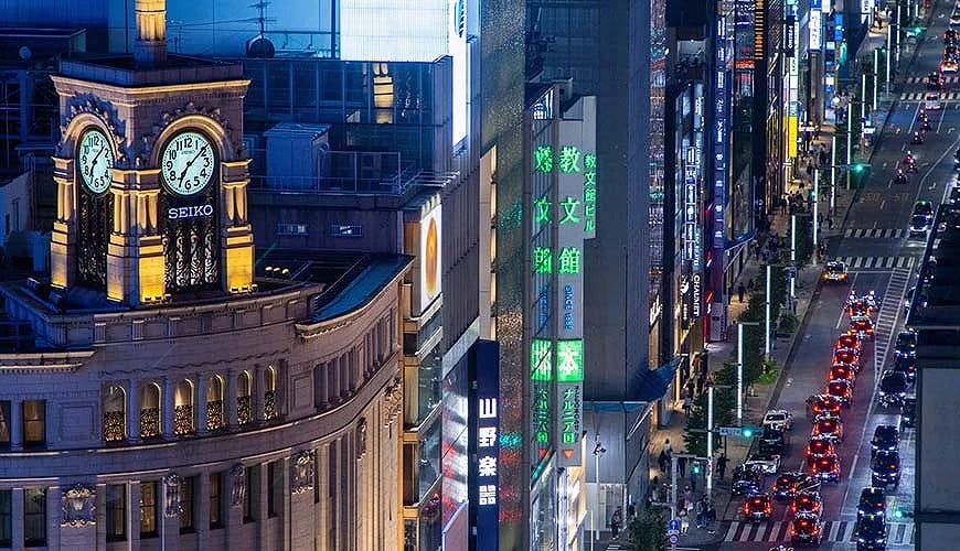 銀座一日遊行程建議:上午購物、下午文化、傍晚夜景