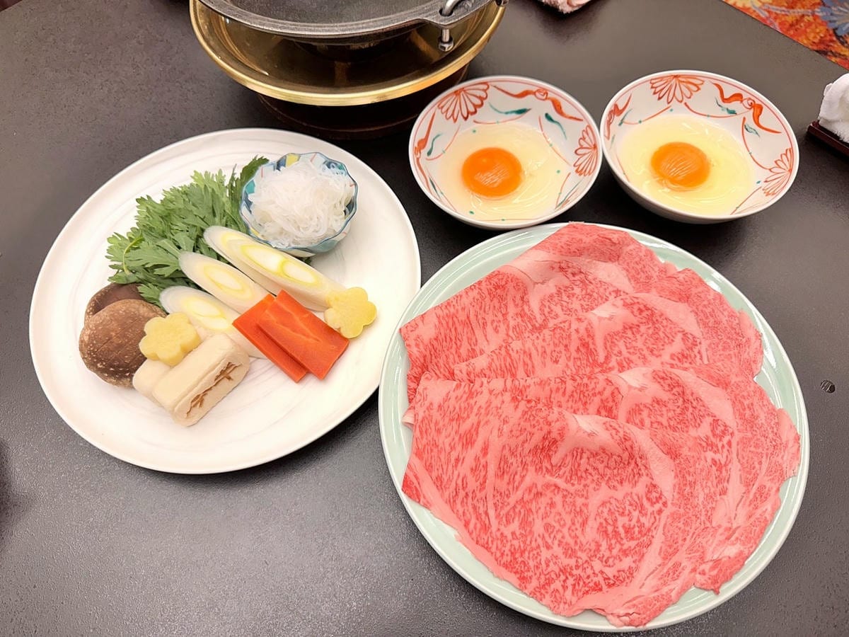 老字號壽喜燒:人形町今半 銀座店