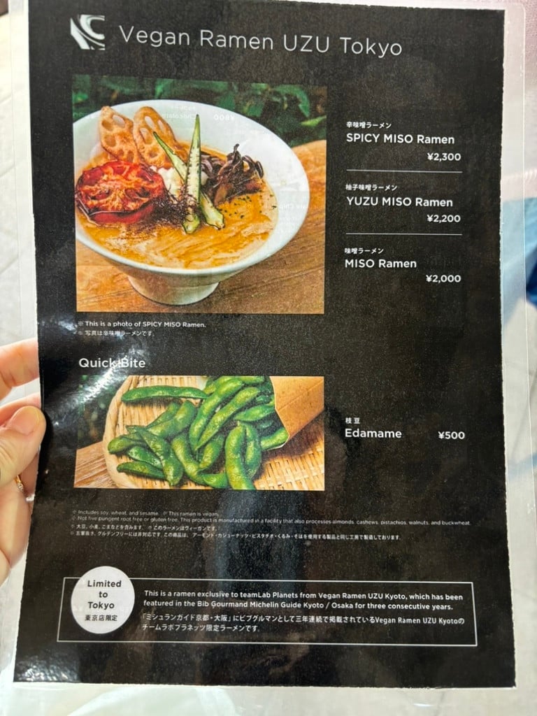 Vegan Ramen UZU Tokyo