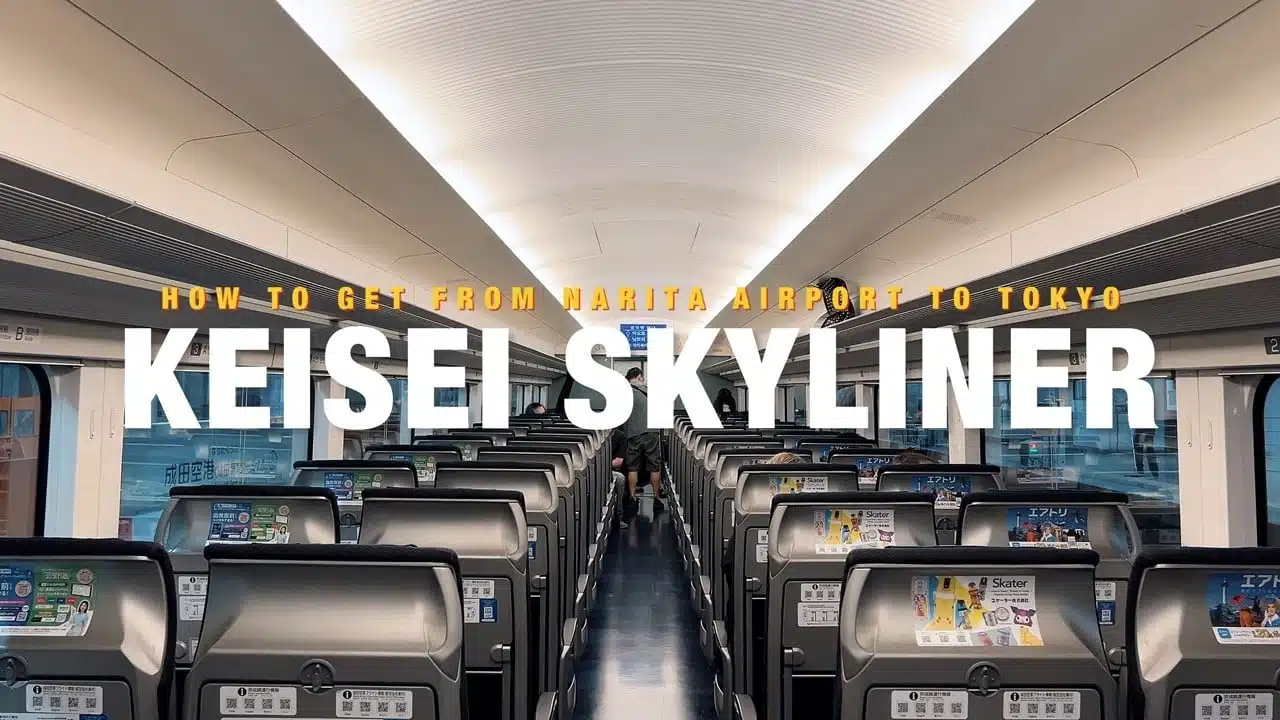 How to Take Keisei Skyliner From Narita Airport to Tokyo