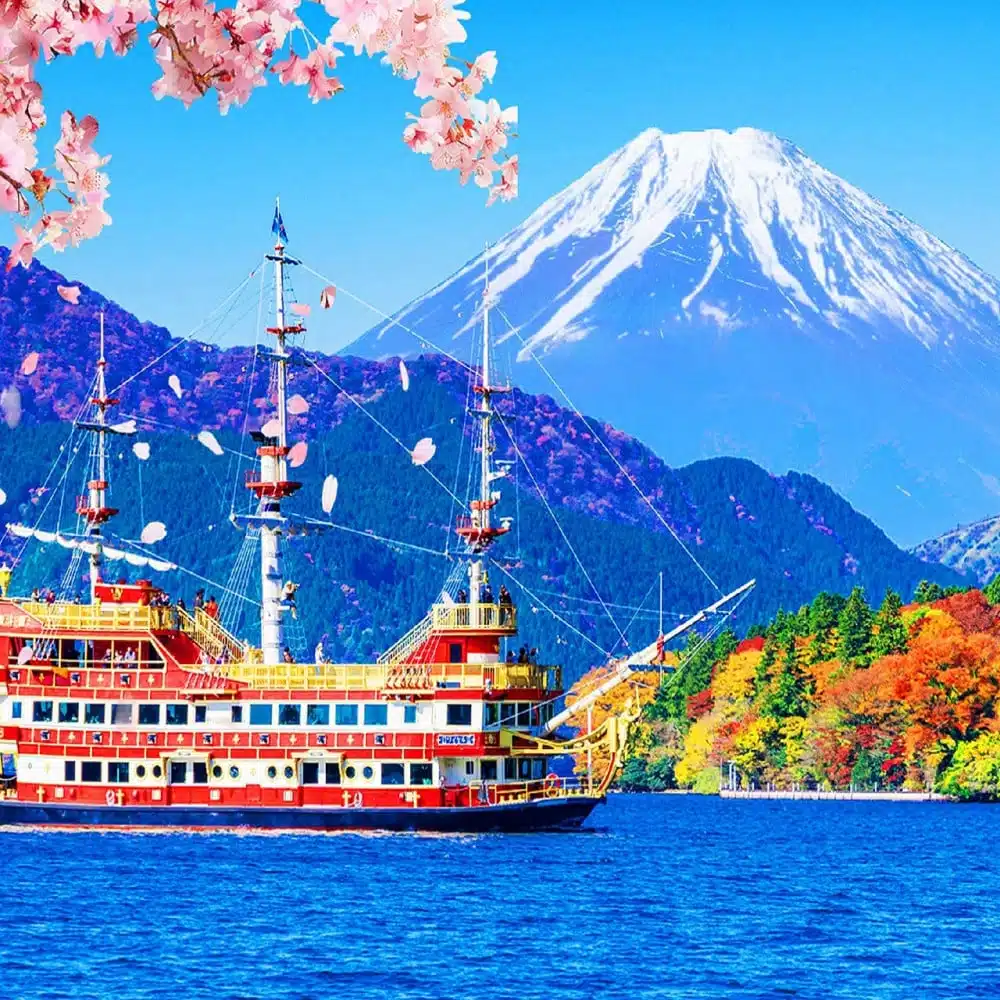 箱根空中纜車：俯瞰大涌谷與富士山