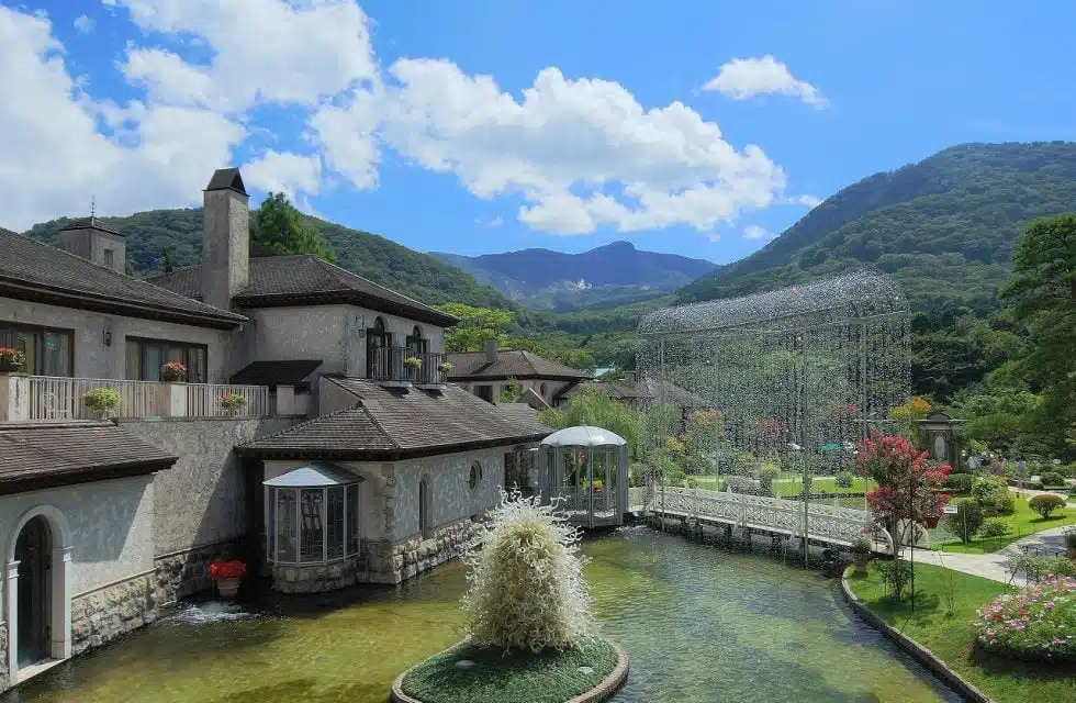 箱根玻璃之森美術館：威尼斯玻璃的璀璨