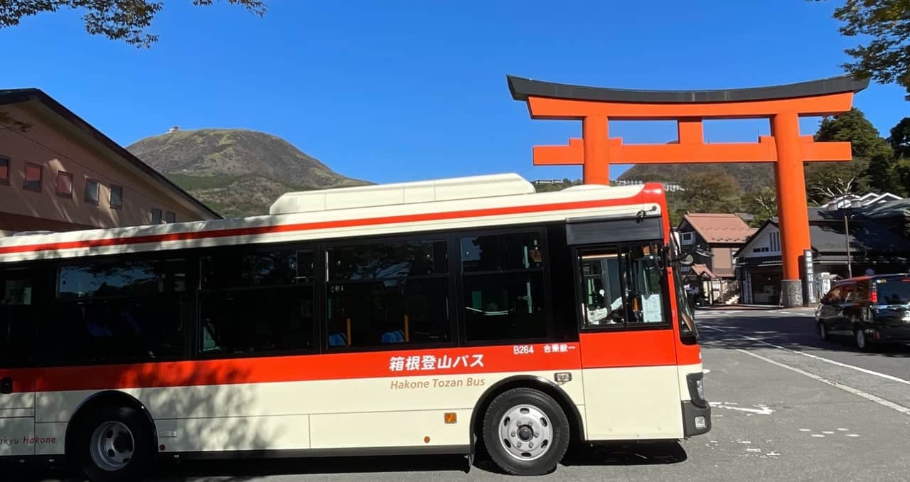 箱根登山巴士：靈活穿梭各景點