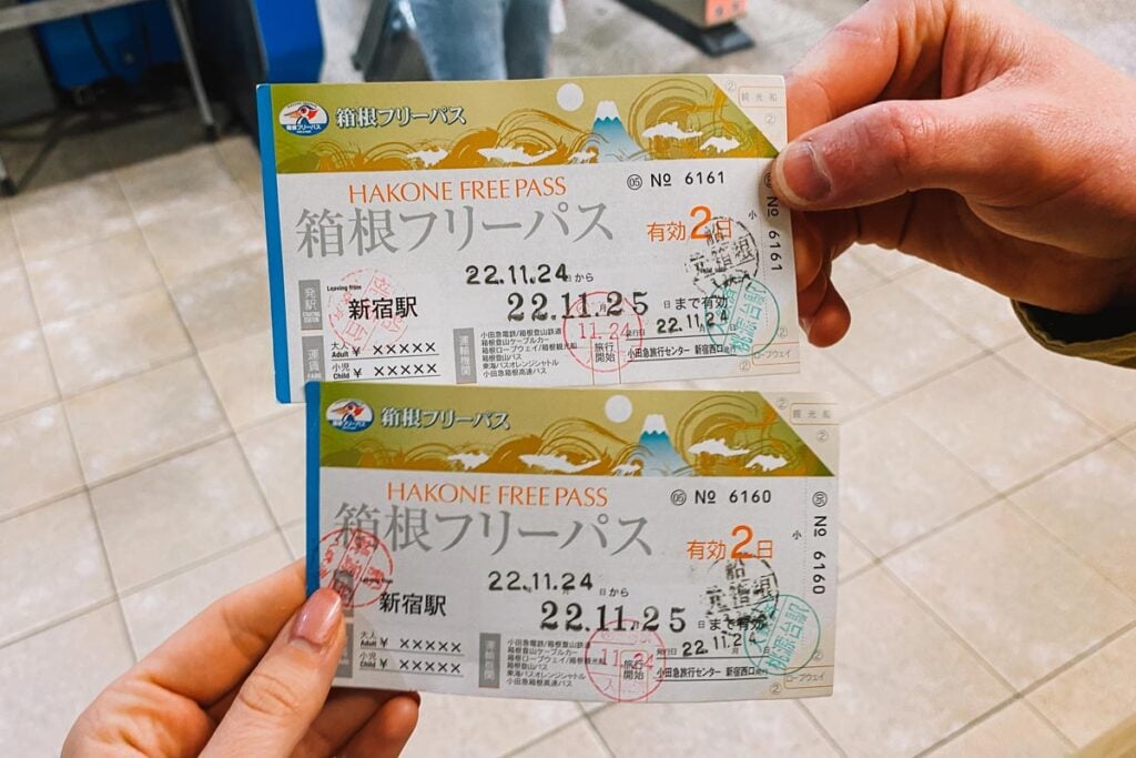 箱根周遊券種類與價格（2026年版）