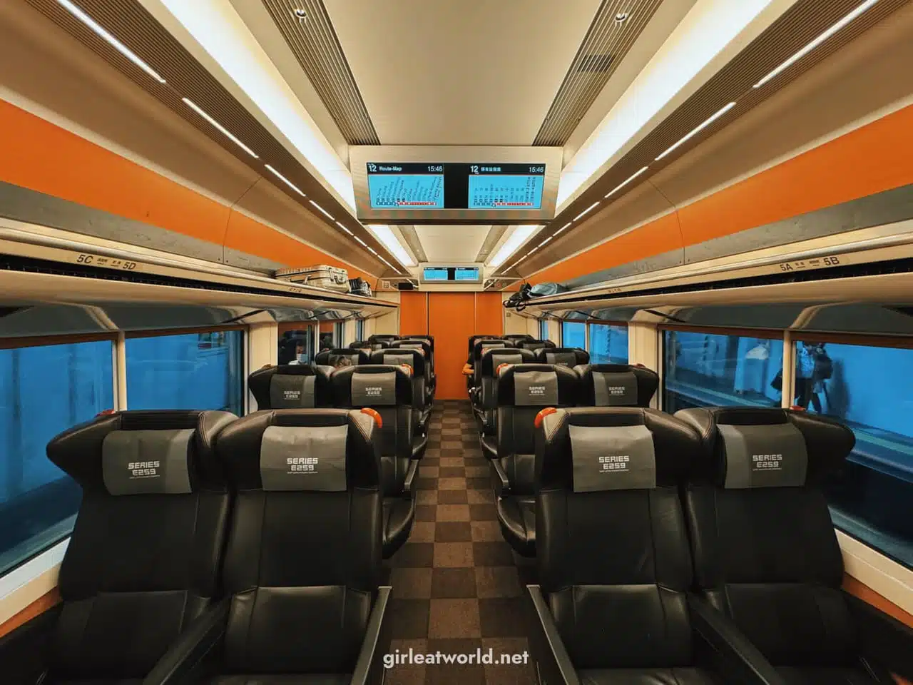 車廂等級與設施