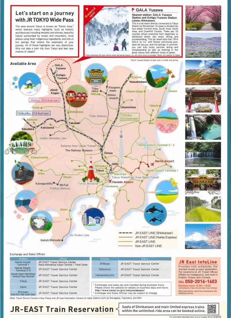 JR東京廣域周遊券的定義與優勢