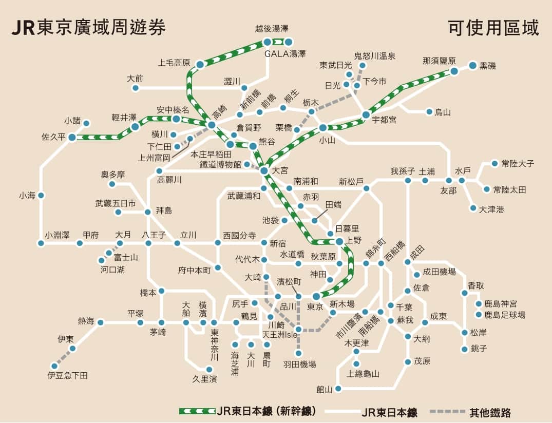 JR東日本6大PASS怎麼選?教你玩轉JR東日本鐵路周遊券 ...