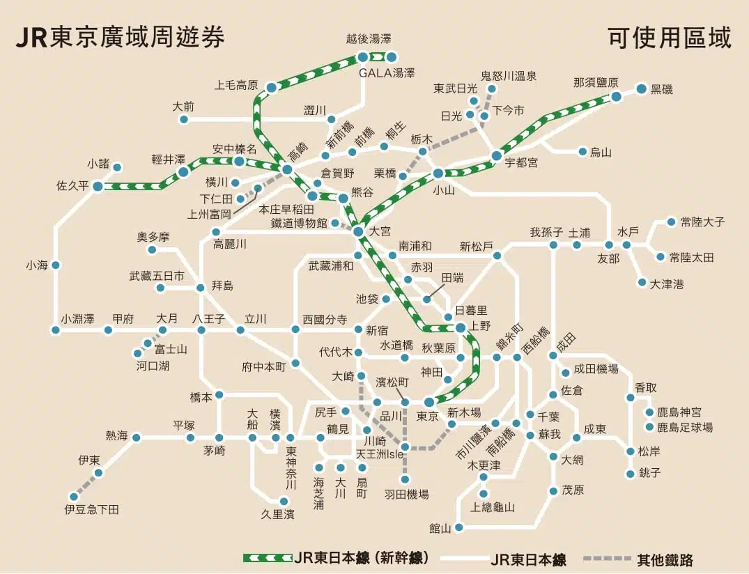 JR東日本6大PASS怎麼選？教你玩轉JR東日本鐵路周遊券 ...