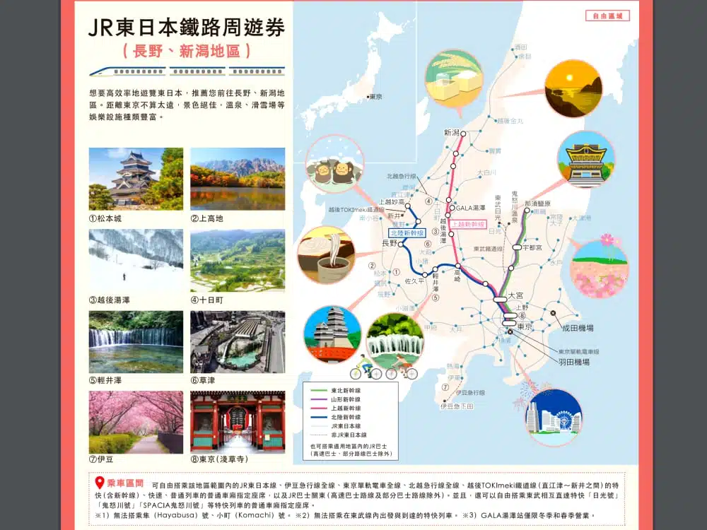 使用JR東日本網路訂票系統購買JR EAST PASS兌換免排隊超方便(含 ...