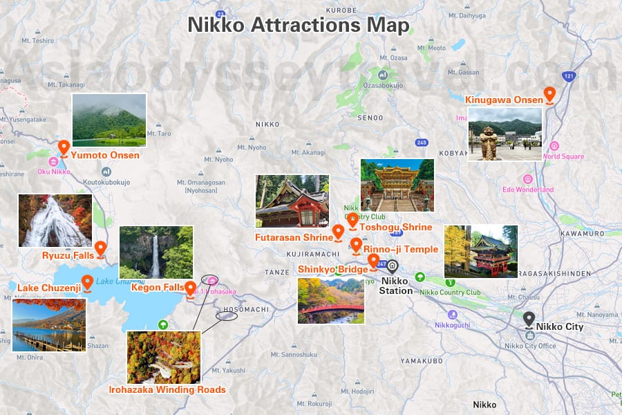 經典行程建議二:日光世界遺產與鬼怒川溫泉之旅
