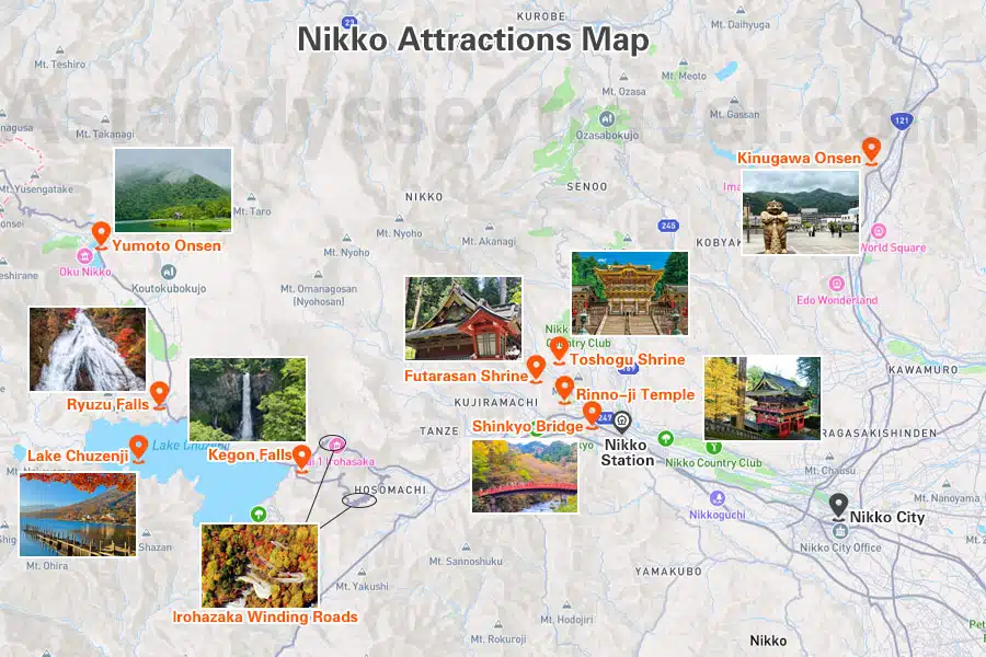 經典行程建議二：日光世界遺產與鬼怒川溫泉之旅