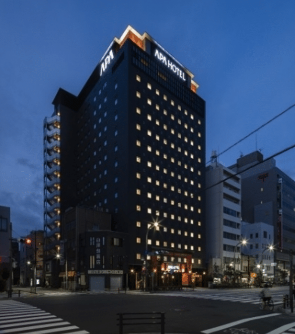 APA飯店淺草田原町站前