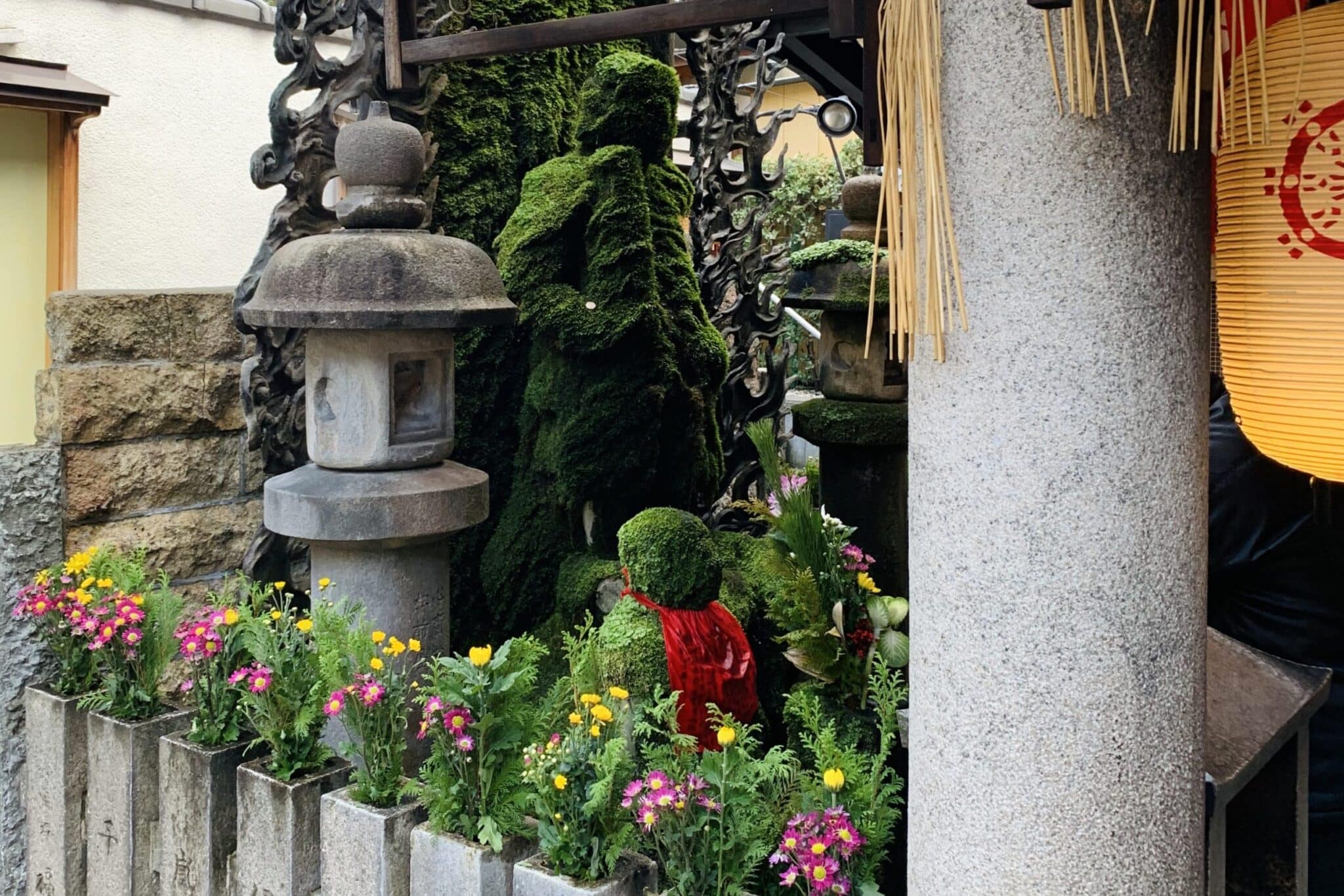 法善寺橫丁與水掛不動明王