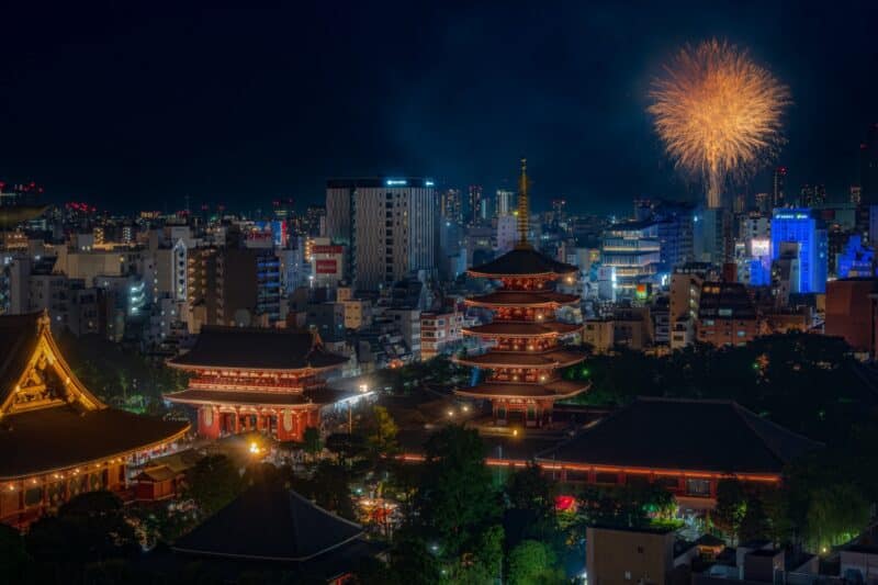 隅田川花火大會套餐（含住宿）