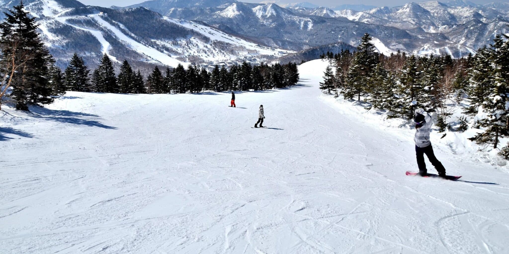志賀高原滑雪場