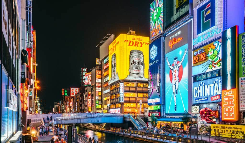 大阪道頓堀夜遊