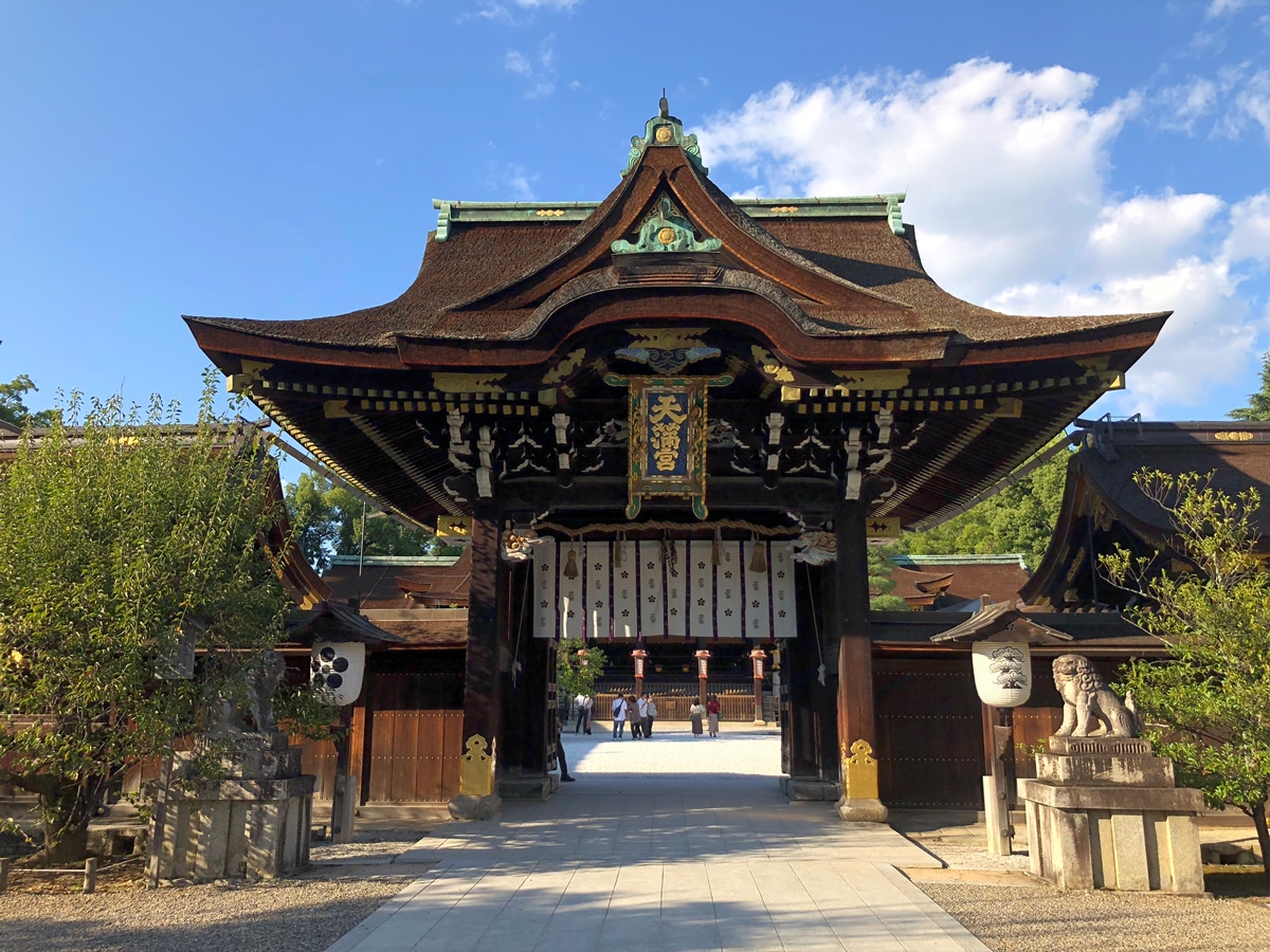 金閣寺北門