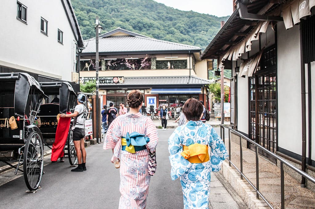 嵐山商店街
