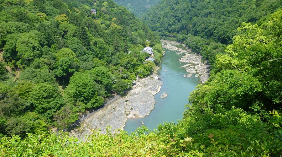 渡月橋周邊嵐山公園