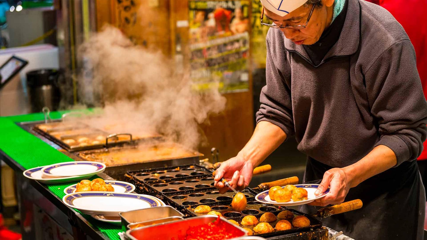 大阪美食街頭小吃品嚐行程