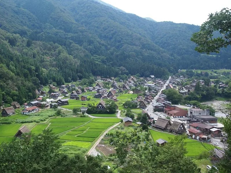 荻町城跡展望台