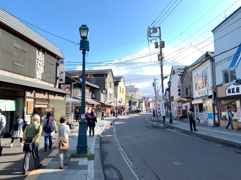 堺町通區域步行動線