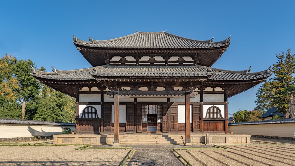 東大寺戒壇院戒壇堂正面外觀