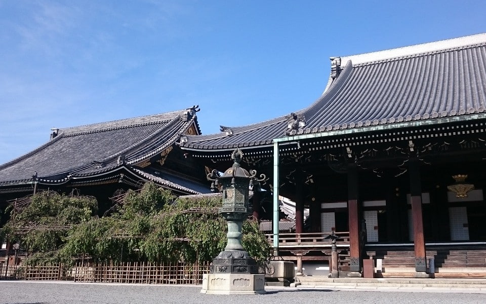 佛光寺本山的阿彌陀堂與大師堂