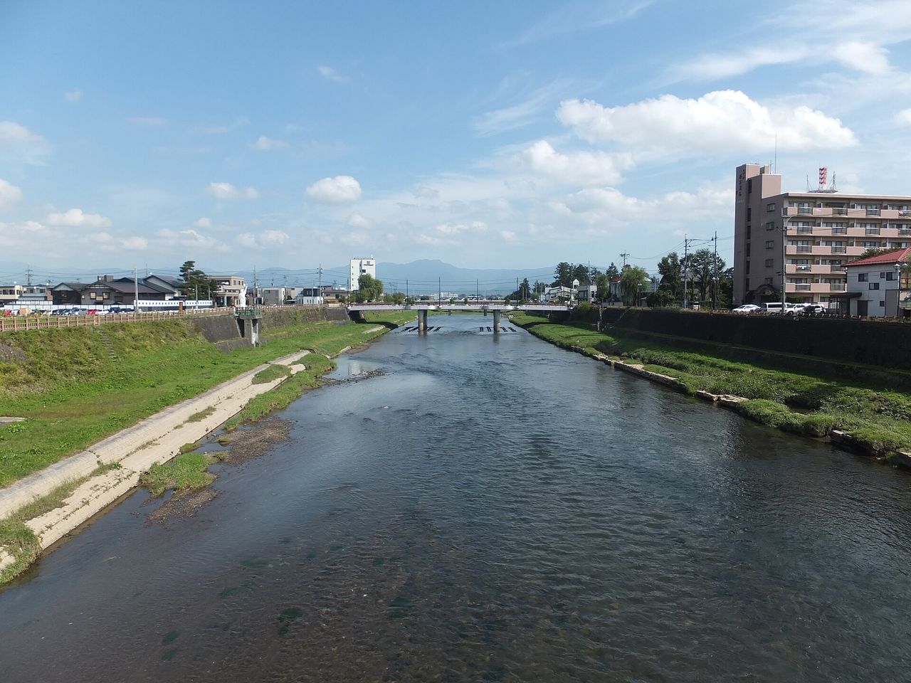 丸子川河堤:貼近會場的免費觀賞熱點