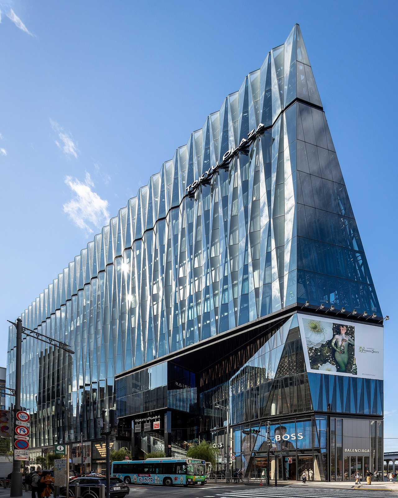 GinzaNovo（原東急PLAZA銀座）：玻璃切子外牆的話題建築