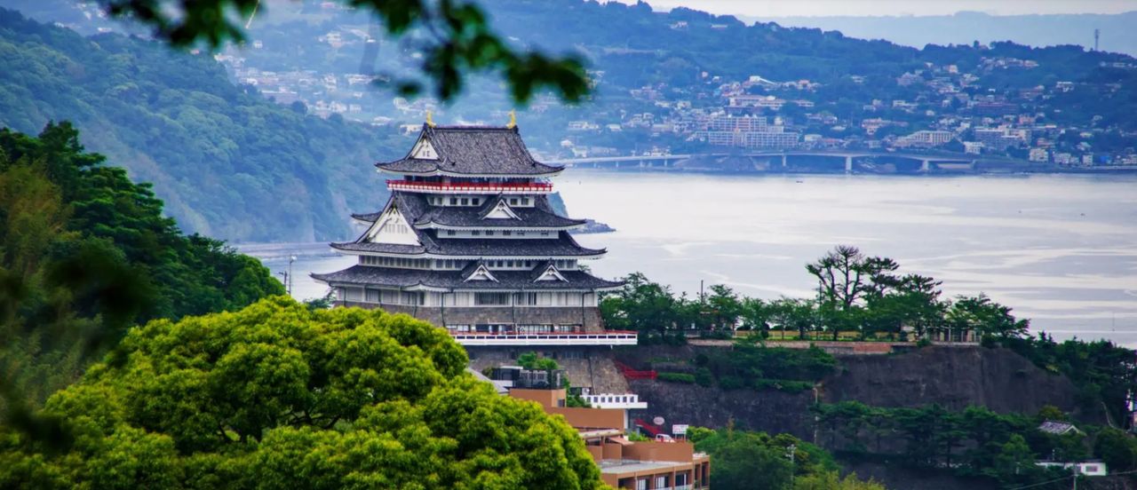 Japan | Atami Scenic One-Day Tour | Jukkoku Pass Observation Deck, Atami Sun Beach, Atami Castle | Departing from Tokyo Station
