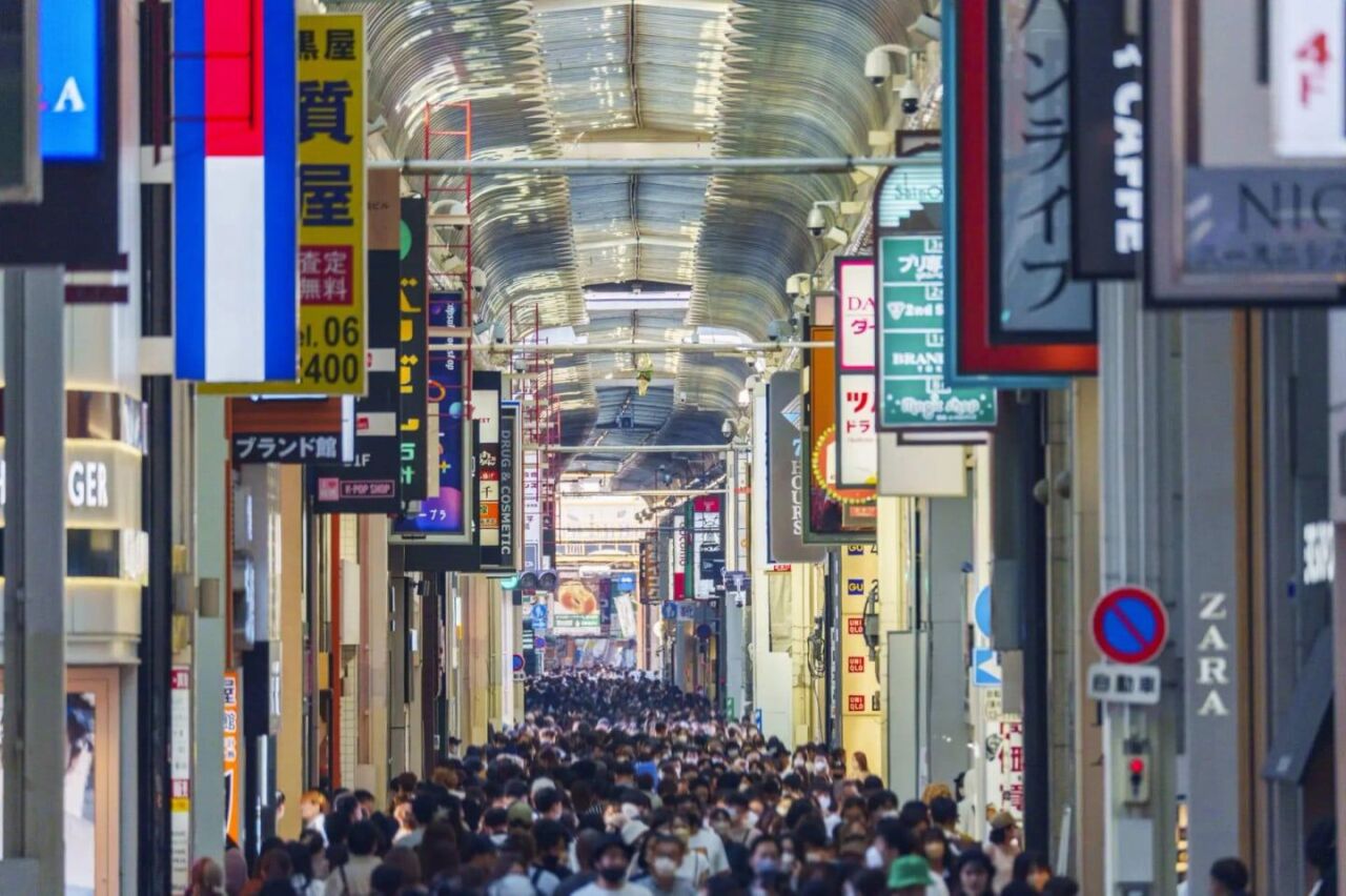 心齋橋筋商店街：南北貫穿600公尺的購物長廊