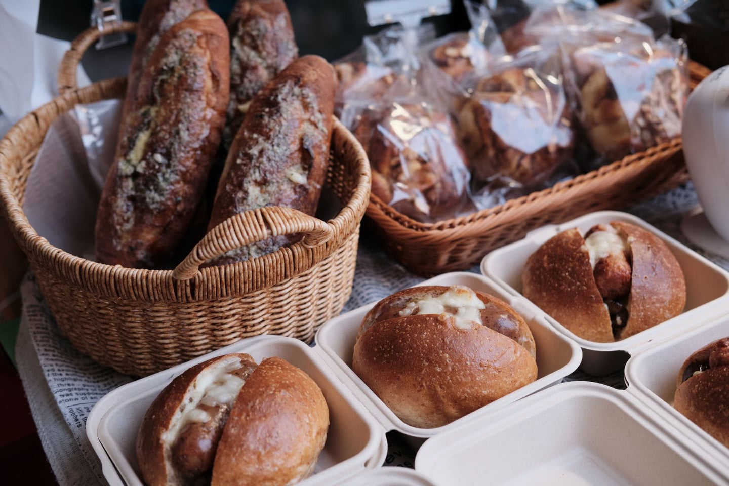 運河畔手作麵包：breadworks TENNOZ