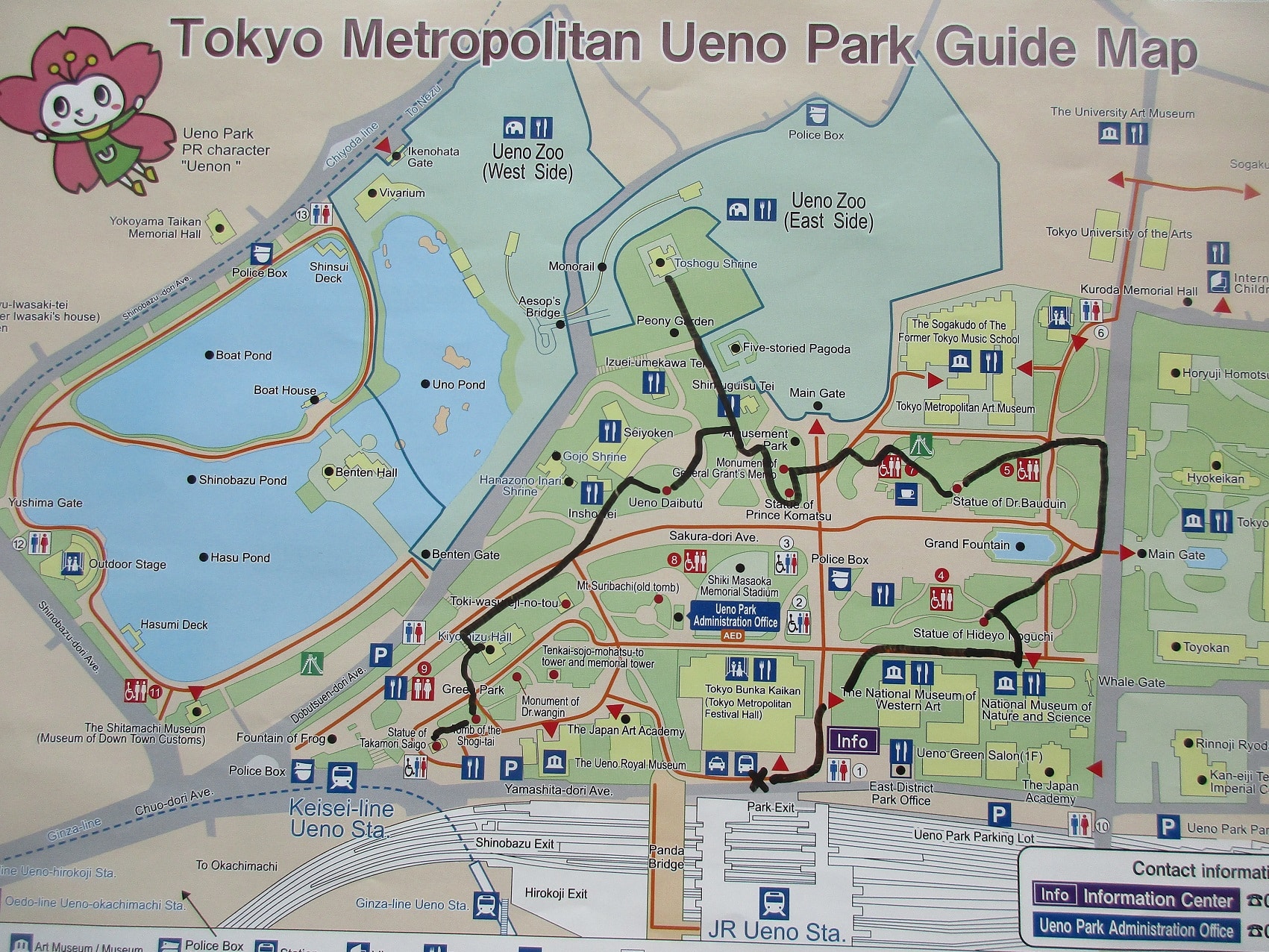 上野公園導覽服務