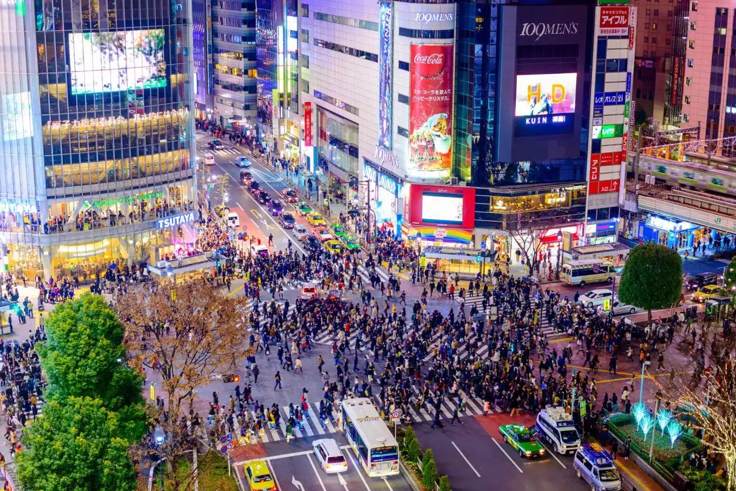 澀谷十字路口與原宿竹下通半日遊