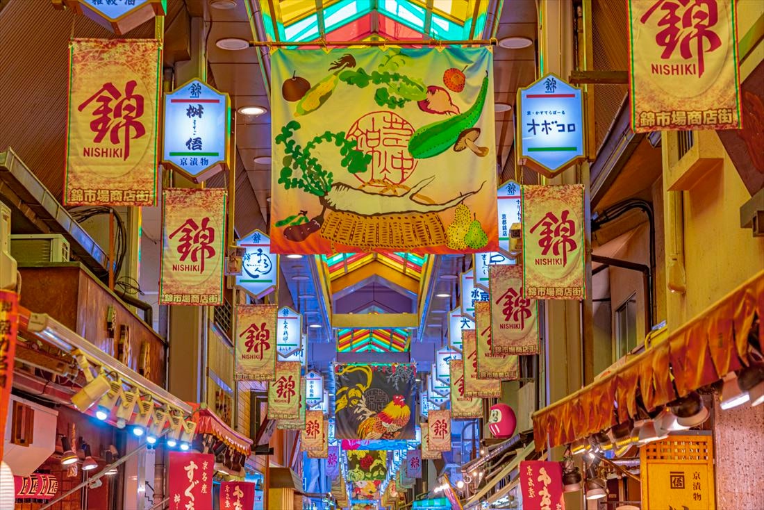 錦市場的購物體驗——京都傳統工藝品