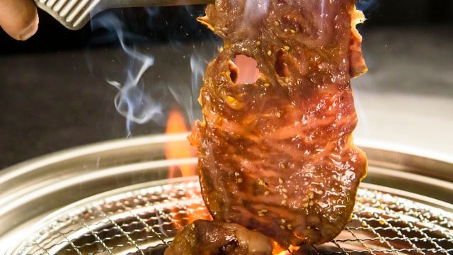 炙燒握壽司和牛：肉寿司 京都先斗町店
