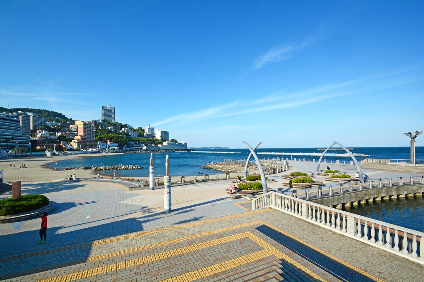 熱海Sun Beach與熱海銀座商店街