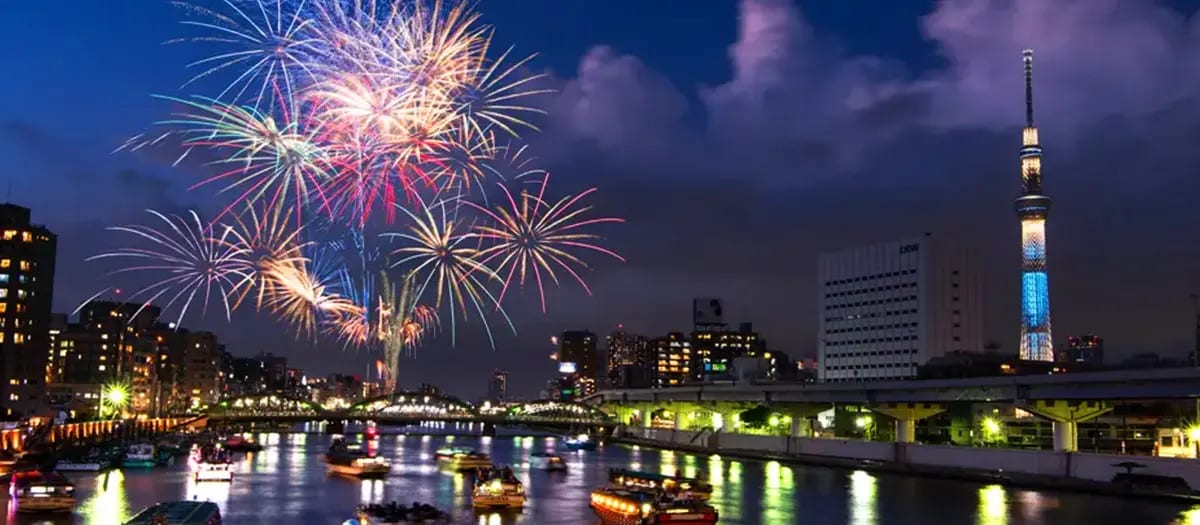 隅田川花火大會屋形船體驗