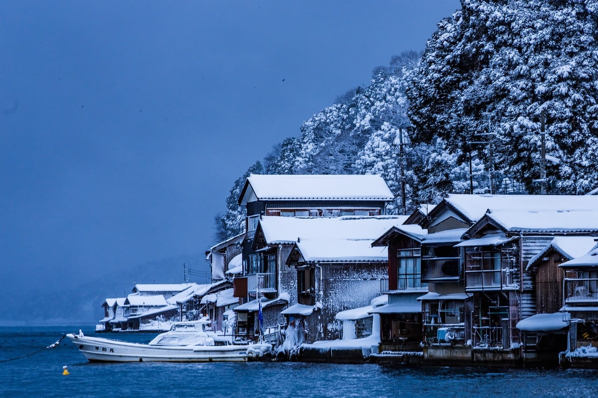 舟屋群海上散策