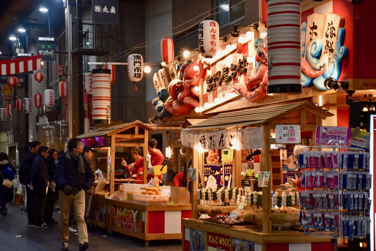 Kuromon Ichiba Market Osaka Food Culture Icon - Kulture Kween