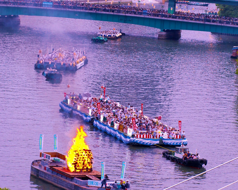 鉾流神事
